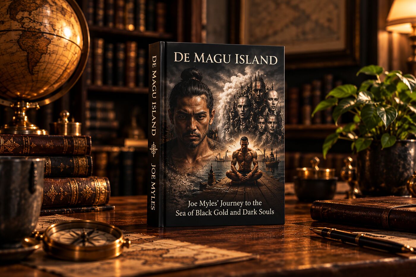 Book cover — De Magu Island: Joe Myles Journey To The Sea Of Black Gold And Dark Souls